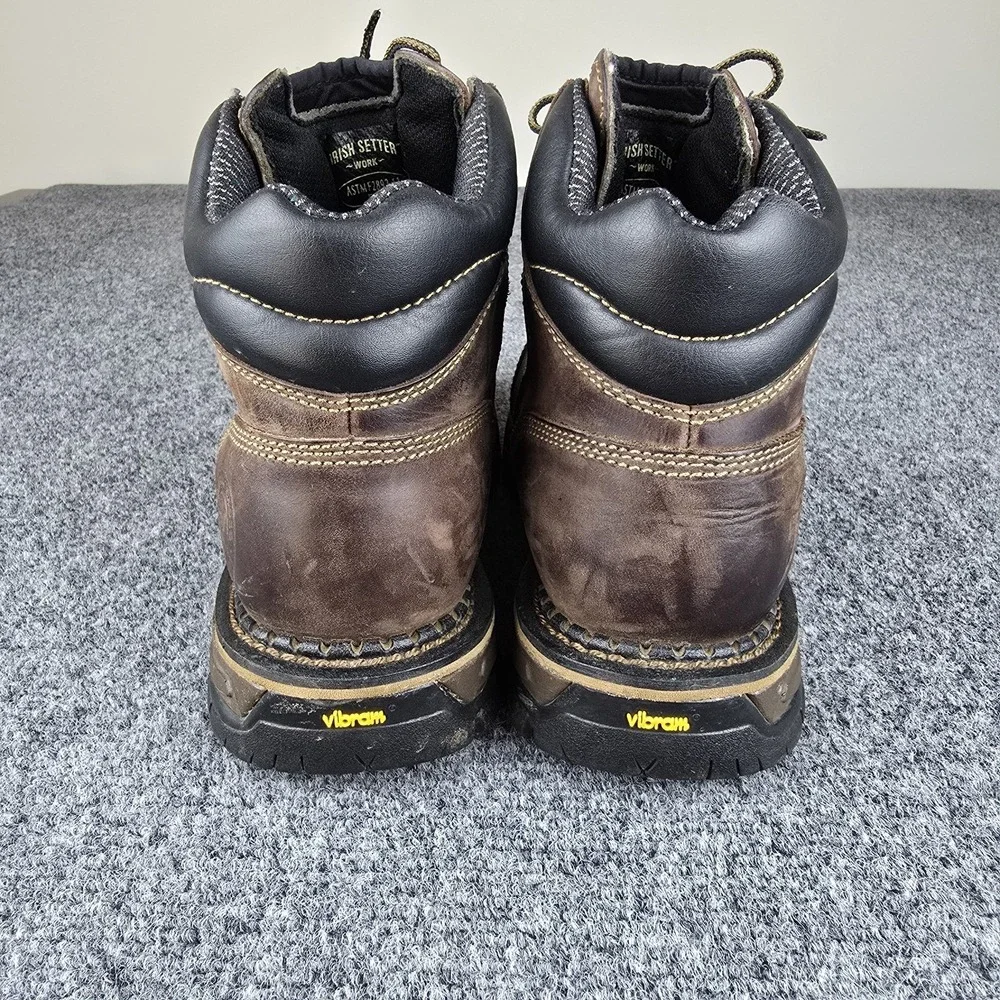 Red Wing Irish Setter Women's 9 Work Boots ASTM‎ F2892-11 EH Vibram Waterproof